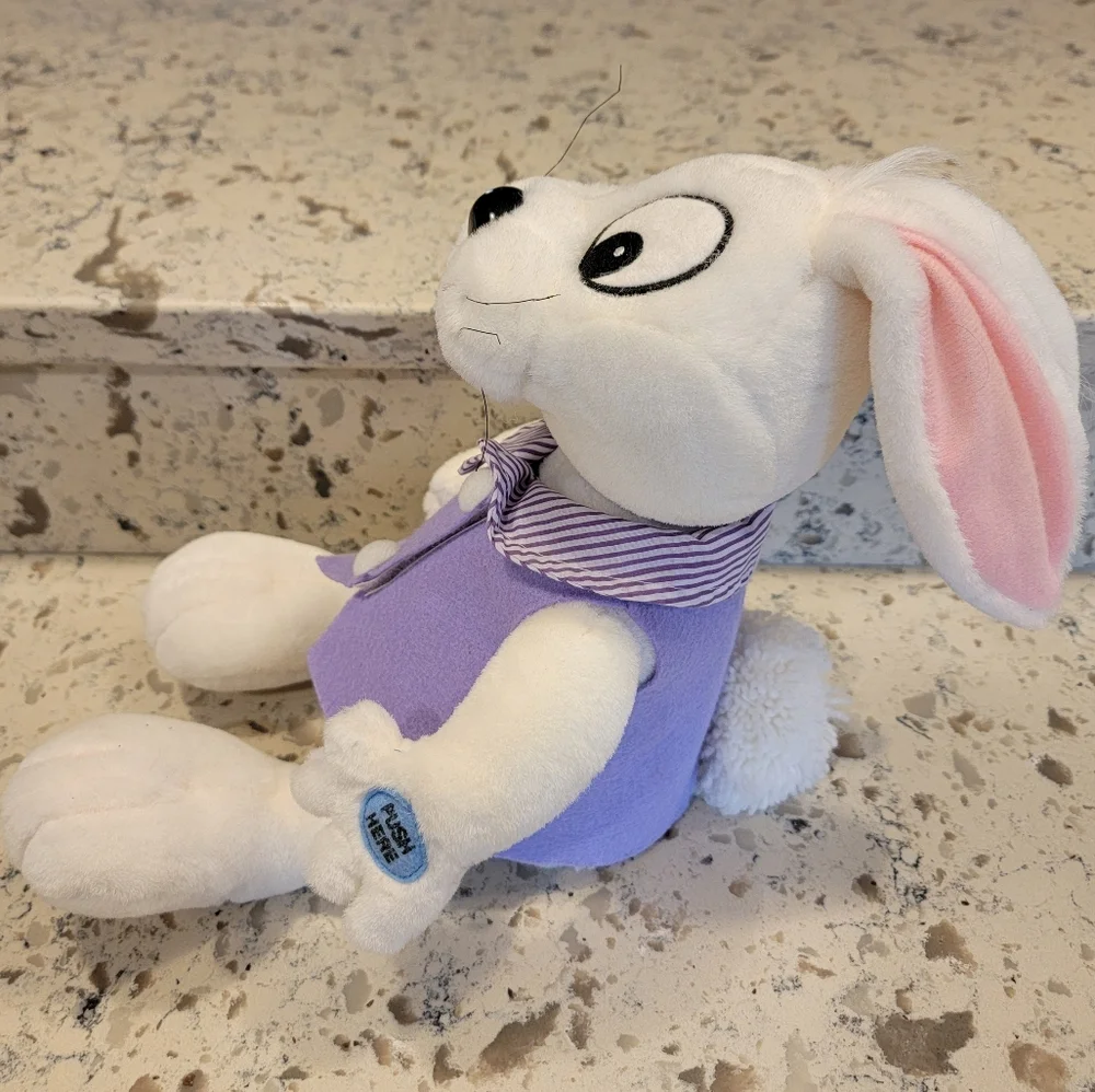 Gemmy Peter Cottontail Rabbit Plush Animated Battery‎ Operated Toy